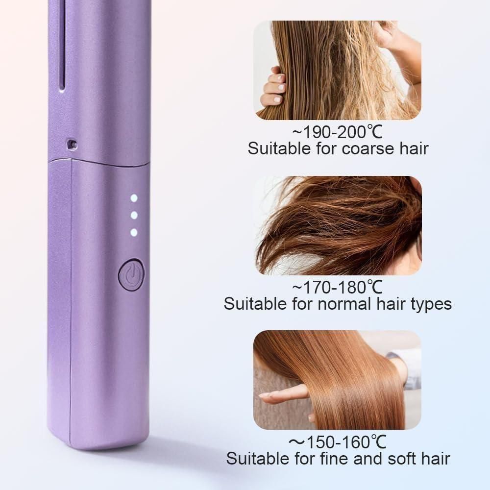 Portable Adjustable Hair Straightener